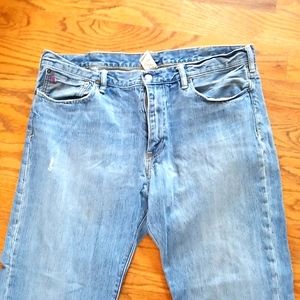 Mens polo jeans